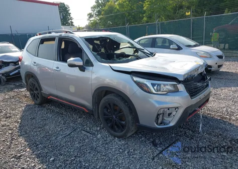 2019 Subaru Forester Sport z USA, uszkodzony, nr VIN JF2SKAPCXKH437406